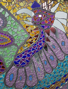 a picture of  Mosaic art in Ermelo, Mpumalanga