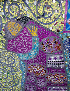 a picture of  Mosaic art in Ermelo, Mpumalanga