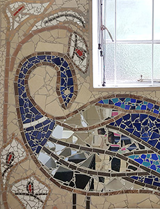 a picture of  Mosaic art in Ermelo, Mpumalanga