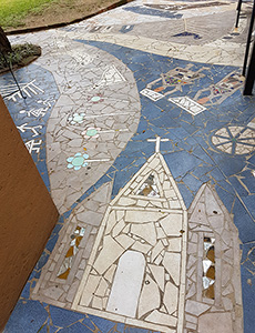 a picture of  Mosaic art in Ermelo, Mpumalanga