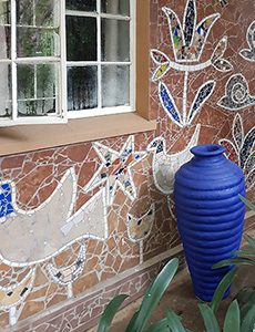 a picture of  Mosaic art in Ermelo, Mpumalanga