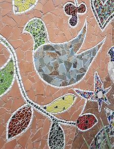 a picture of  Mosaic art in Ermelo, Mpumalanga
