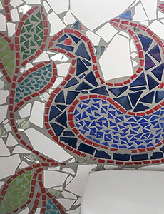 a picture of  Mosaic art in Ermelo, Mpumalanga
