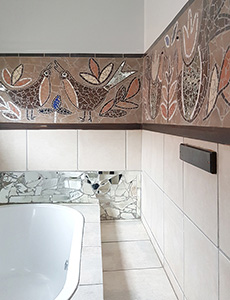 a picture of  Mosaic art in Ermelo, Mpumalanga