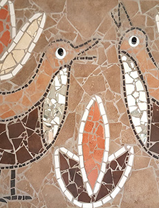 a picture of  Mosaic art in Ermelo, Mpumalanga