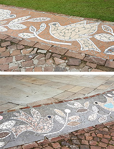 a picture of  Mosaic art in Ermelo, Mpumalanga