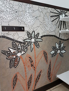 a picture of  Mosaic art in Ermelo, Mpumalanga