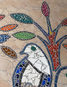 a picture of  Mosaic art in Ermelo, Mpumalanga